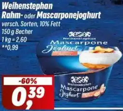 Simmel Weihenstephan Rahm-oder Mascarponejoghurt Angebot