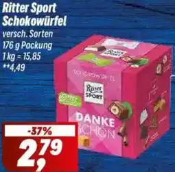 Simmel Ritter Sport Schokowürfel Angebot
