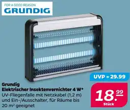 NETTO Grundig Elektrischer Insektenvernichter 4 W Angebot