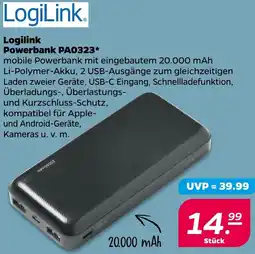 NETTO LogiLink Powerbank PA0323 Angebot