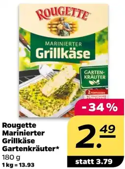 NETTO Rougette Marinierter Grillkäse Gartenkräuter Angebot