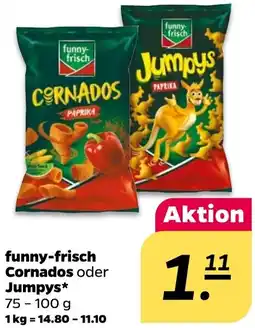 NETTO funny-frisch Cornados oder Jumpys Angebot