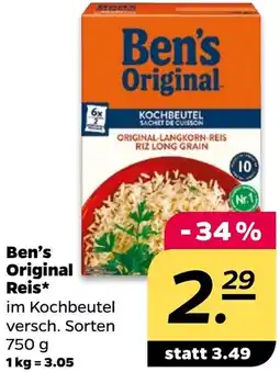 NETTO Ben's Original Reis Angebot