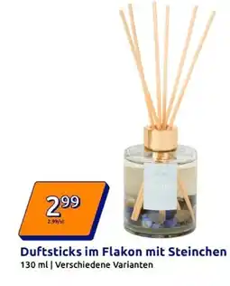 Action La vie duftsticks im flakon mit steinchen Angebot