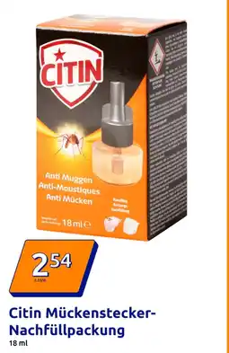 Action Citin mückenstecker-nachfüllpackung Angebot