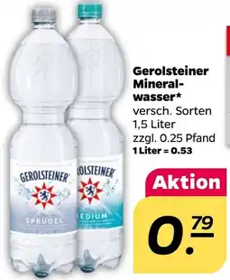 NETTO Gerolsteiner Mineralwasser Angebot