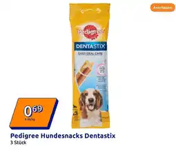Action Pedigree hundesnacks dentastix Angebot