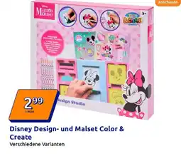 Action Disney design- und malset color & create Angebot
