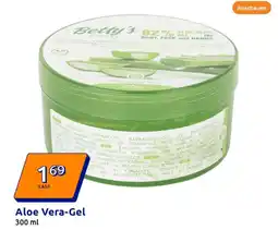 Action Betty's aloe vera-gel Angebot