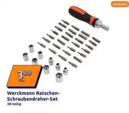 Action Werckmann ratschen-schraubendreher-set Angebot