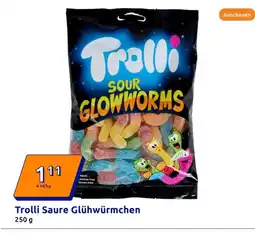 Action Trolli saure glühwürmchen Angebot