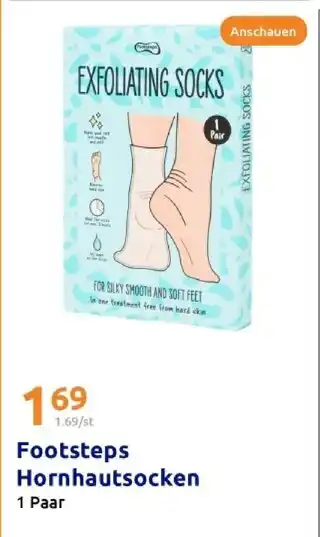 Action Footsteps hornhautsocken Angebot