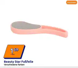 Action Beauty star fußfeile Angebot