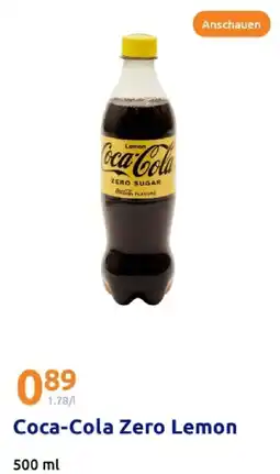 Action Coca-cola zero lemon Angebot