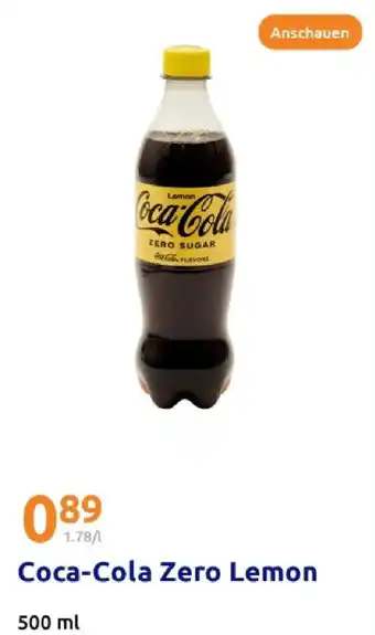 Action Coca-cola zero lemon Angebot