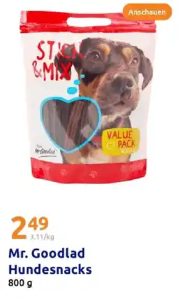 Action Mr. goodlad hundesnacks Angebot