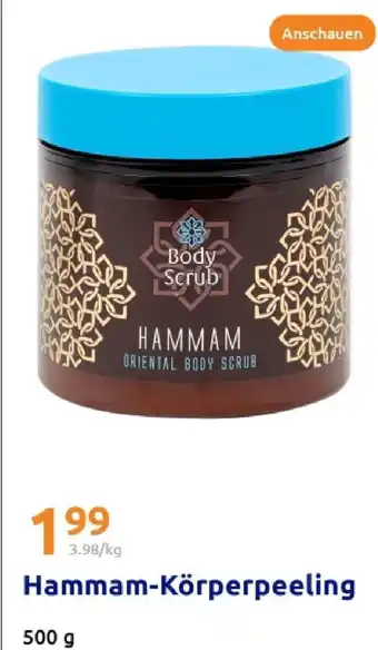 Action Body scrub hammam-körperpeeling Angebot