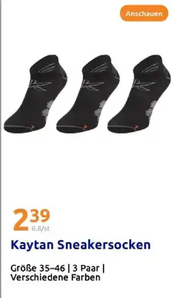 Action Kaytan kaytan sneakersocken Angebot