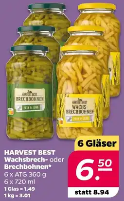 NETTO HARVEST BEST Wachsbrech- oder Brechbohnen Angebot