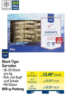 METRO METRO Chef Black Tiger Garnelen Angebot
