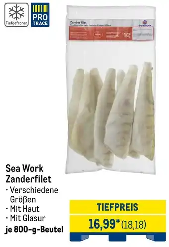 METRO Sea Work Zanderfilet Angebot