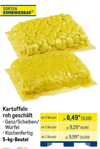 METRO Kartoffeln roh geschält Angebot