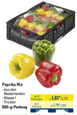 METRO Paprika Mix Angebot
