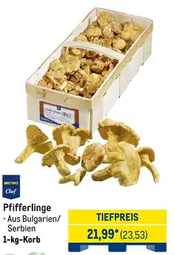 METRO METRO Chef Pfifferlinge Angebot