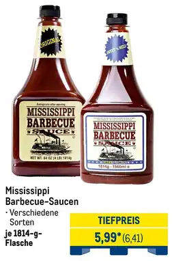 METRO Mississippi Barbecue-Saucen Angebot