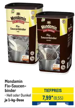 METRO Mondamin Fix-Saucenbinder Angebot