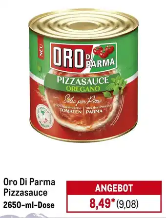METRO Oro Di Parma Pizzasauce Angebot