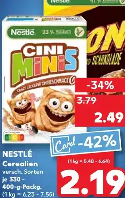 Kaufland Nestlé Cerealien Angebot