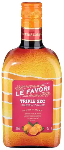 Kaufland Triple Sec Le Favori Orangenlikör Angebot