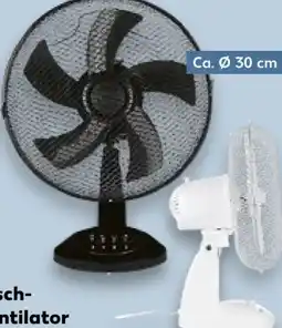 Kaufland Switch On Tischventilator STV 30 Angebot