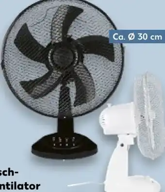 Kaufland Switch On Tischventilator STV 30 Angebot