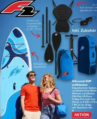 Kaufland F2 Allround-SUP aufblasbar Angebot