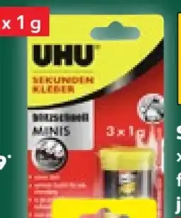 Kaufland UHU Sekundenkleber Blitzschnell Minis Angebot