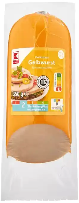 Kaufland K-Classic Gelbwurst Angebot