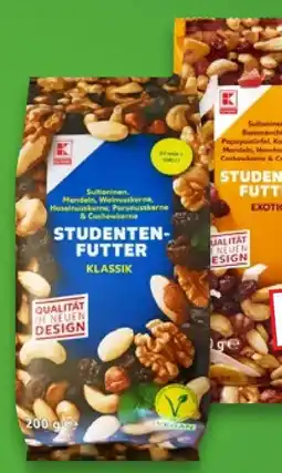 Kaufland K-Classic Studentenfutter Classic Vegan Angebot