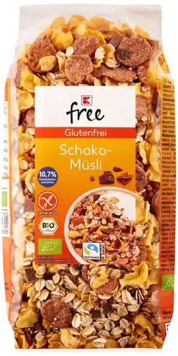 Kaufland K-Free Bio Schokomüsli Angebot