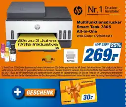 expert Techno Land hp Multifunktionsdrucker Smart Tank 7305 All-in-One Angebot
