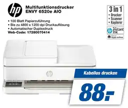 expert Techno Land hp Multifunktionsdrucker ENVY 6520e AIO Angebot