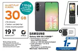 expert Techno Land SAMSUNG Galaxy A56 5G (128GB) + ALLNET-FLAT CLASSIC Angebot