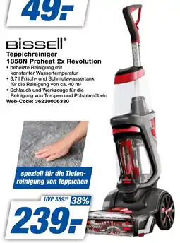 expert Techno Land Bissell Teppichreiniger 1858N Proheat 2x Revolution Angebot