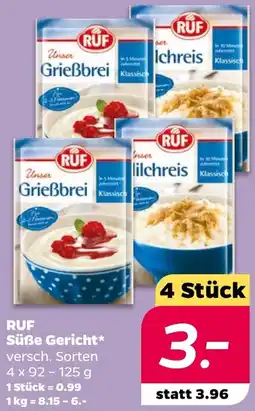 NETTO RUF Süße Gericht Angebot