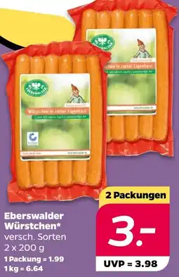 NETTO Eberswalder Würstchen Angebot