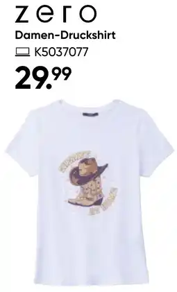 Galeria Zero Damen-Druckshirt Angebot