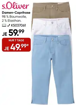 Galeria s.Oliver Damen-Caprihose Angebot