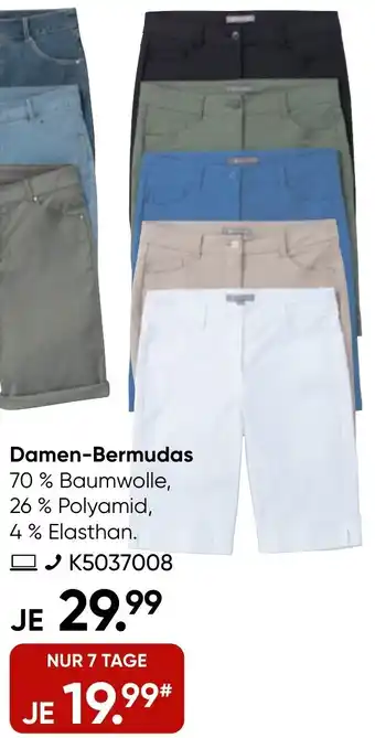 Galeria Damen-Bermudas Angebot