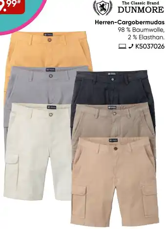 Galeria DUNMORE Herren-Cargobermudas Angebot